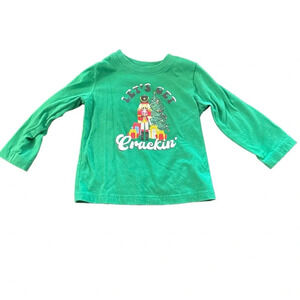Holiday Time kids size 2T ugly Christmas long sleeve shirt